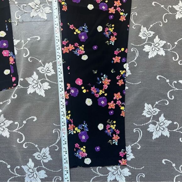 Juicy Couture 100% Silk Floral Joggers Sz Small - Picture 10 of 15